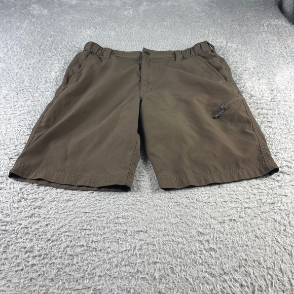 Wrangler Other - Wrangler Outdoor Series Mens Brown Hiking Cargo Shorts Size 32 NW945MJ